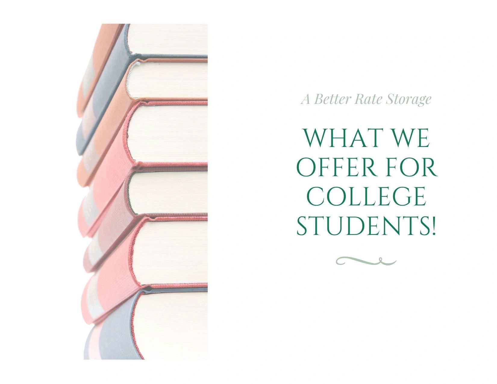 What we offer for college students